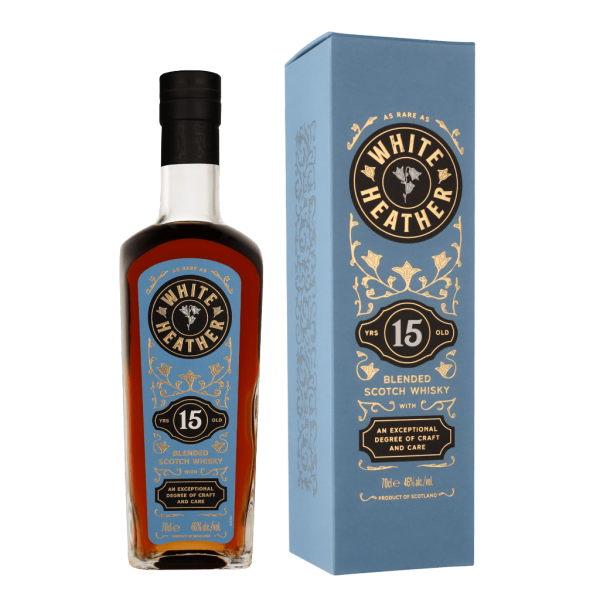 White Heather 15 Years 70cl Blended Whisky + Giftbox