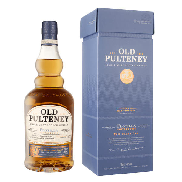 Old Pulteney Flotilla 70cl Single Malt Whisky + Giftbox