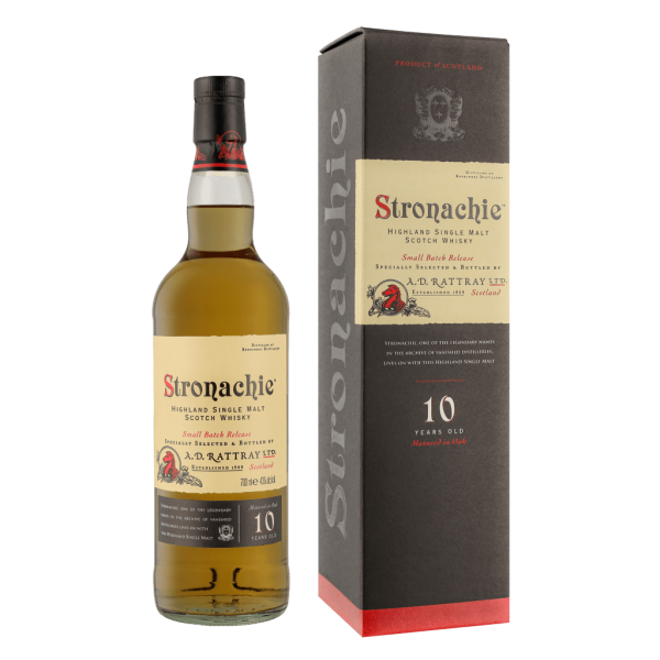 Stronachie 10 Years 70cl Single Malt Whisky + Giftbox