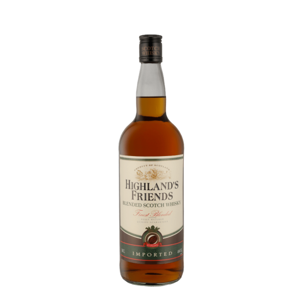 Highlands Friends 1ltr Blended Whisky