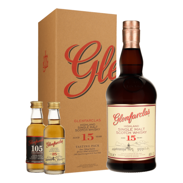 Glenfarclas 15 Years Tasting Pack 80cl