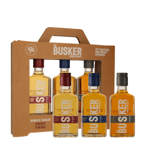 The Busker Triopack Grain Whisky