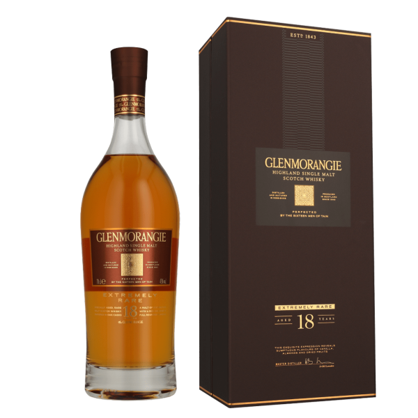 Glenmorangie 18 Years 70cl Single Malt Whisky + Giftbox