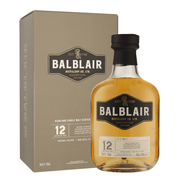 Balblair 12 Years 70cl Single Malt Whisky + Giftbox