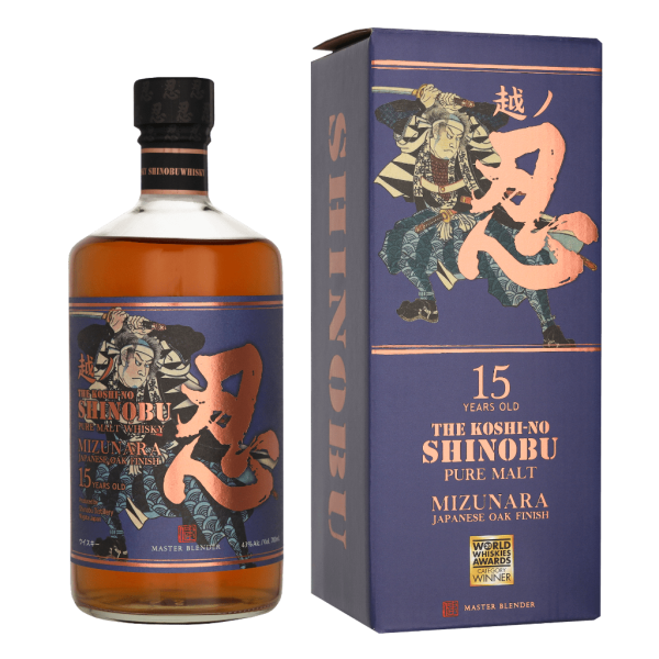 Shinobu 15 Years 70cl Single Malt Whisky + Giftbox