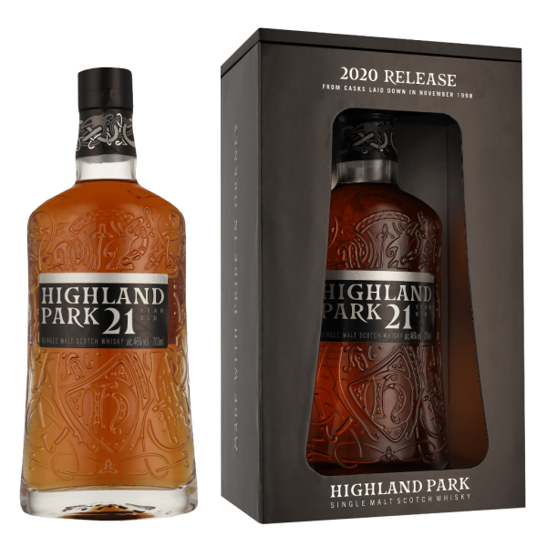 Highland Park 21 Years 70cl Single Malt Whisky + Giftbox