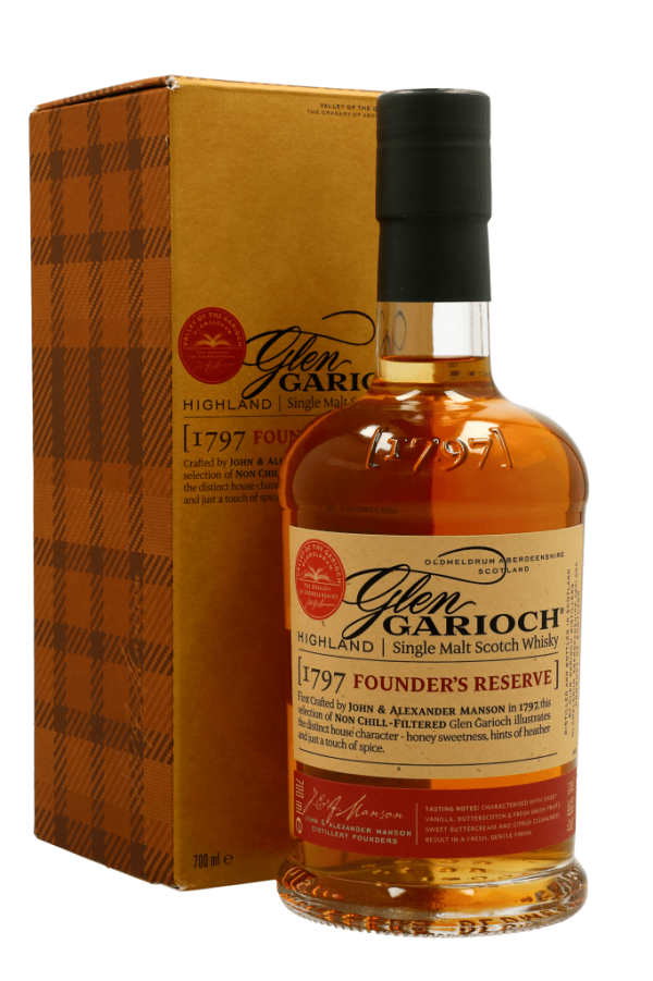 Glen Garioch Founders Reserve 70cl Single Malt Whisky + Giftbox