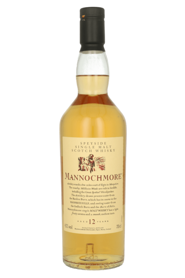 Mannochmore 12 Years - Flora & Fauna 70cl Single Malt Whisky