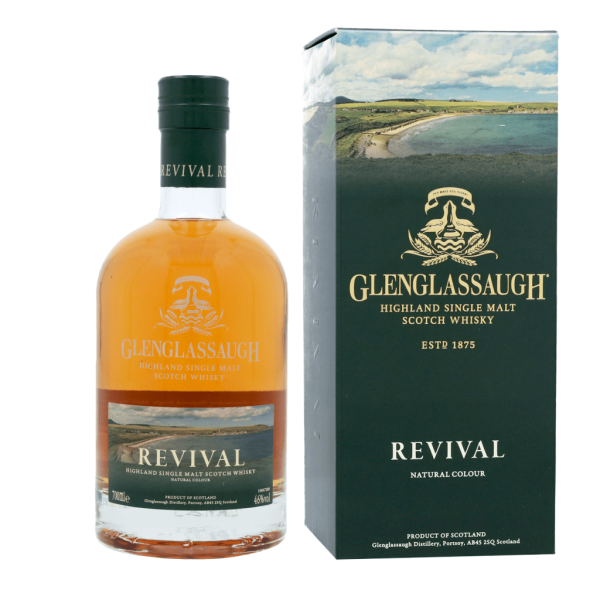 Glenglassaugh Revival 70cl Single Malt Whisky + Giftbox