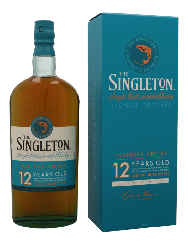 The Singleton Of Glendullan 12 Years 1ltr Single Malt Whisky + Giftbox