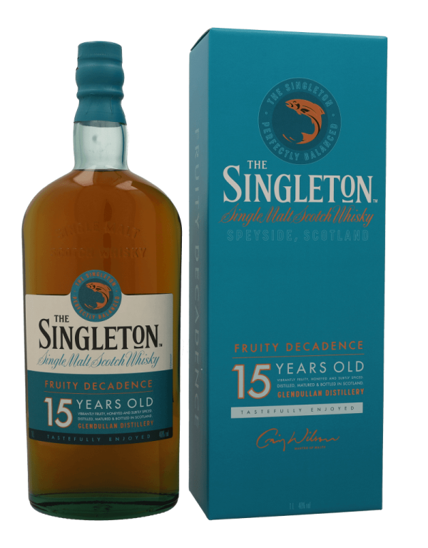 The Singleton Of Glendullan 15 Years 1ltr Single Malt Whisky + Giftbox