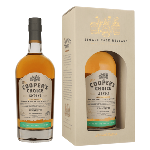 Coopers Choice Vintage 2010 Teaninich +GB 70cl Single Malt Whisky