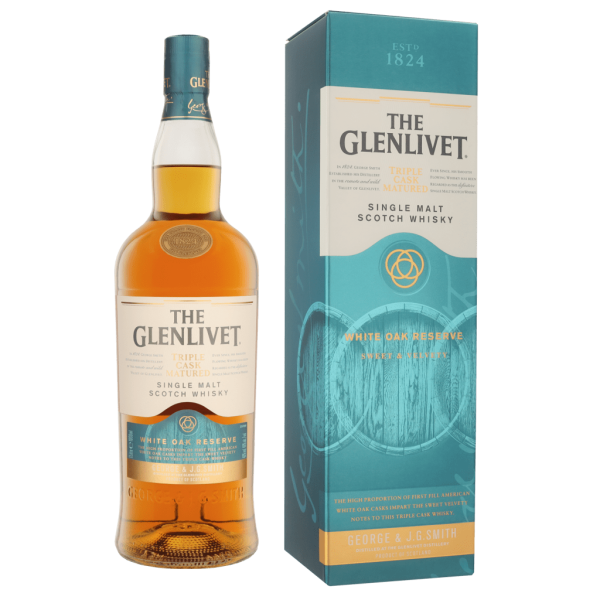 The Glenlivet Triple Cask Matured White Oak 1ltr Single Malt Whisky