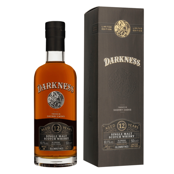 Darkness 12 Years Glenrothes 50cl Single Malt Whisky + Giftbox