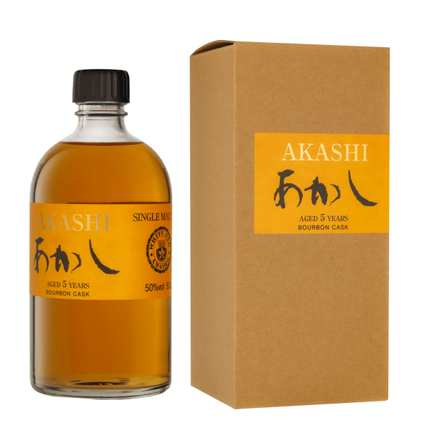 Akashi 5 Years Bourbon Barrel 50cl