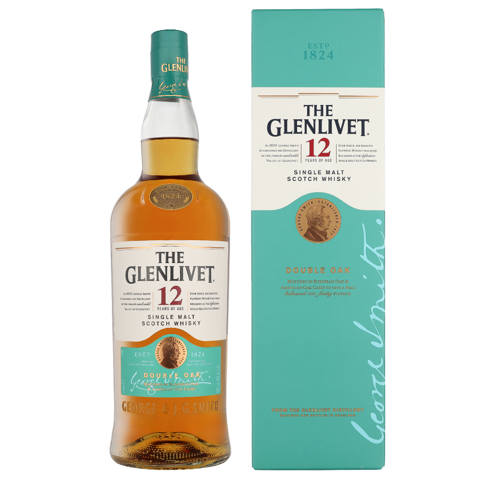 The Glenlivet 12 Years Double Oak 1ltr
