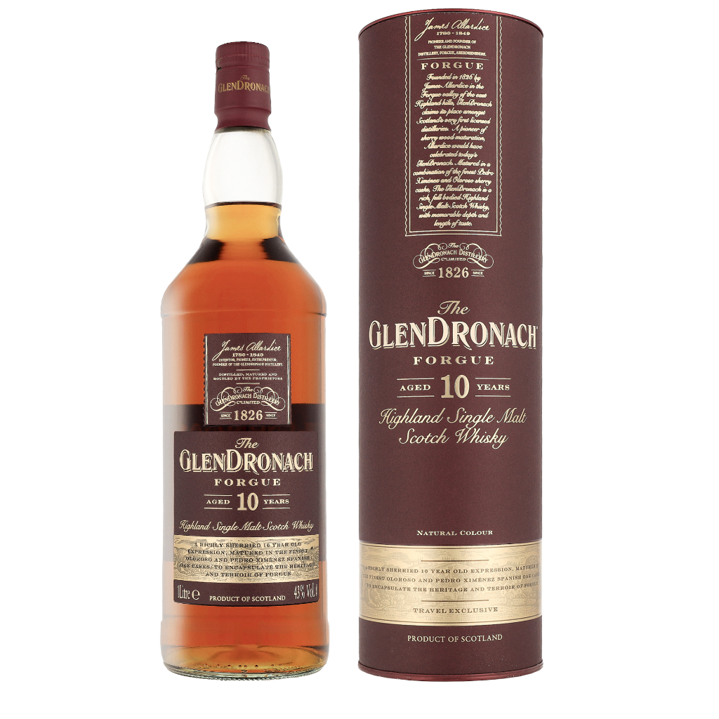 The Glendronach 10 Years Forgue 1ltr