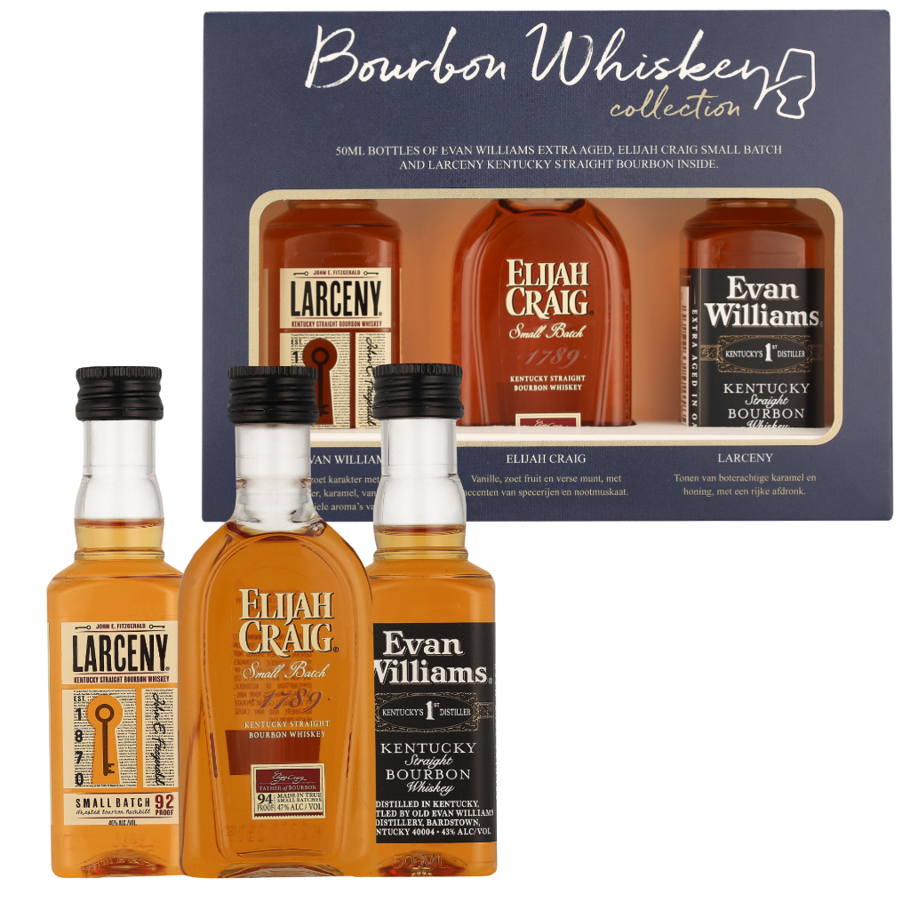 Heaven Hill Miniature Bourbon Whiskey Collection Set