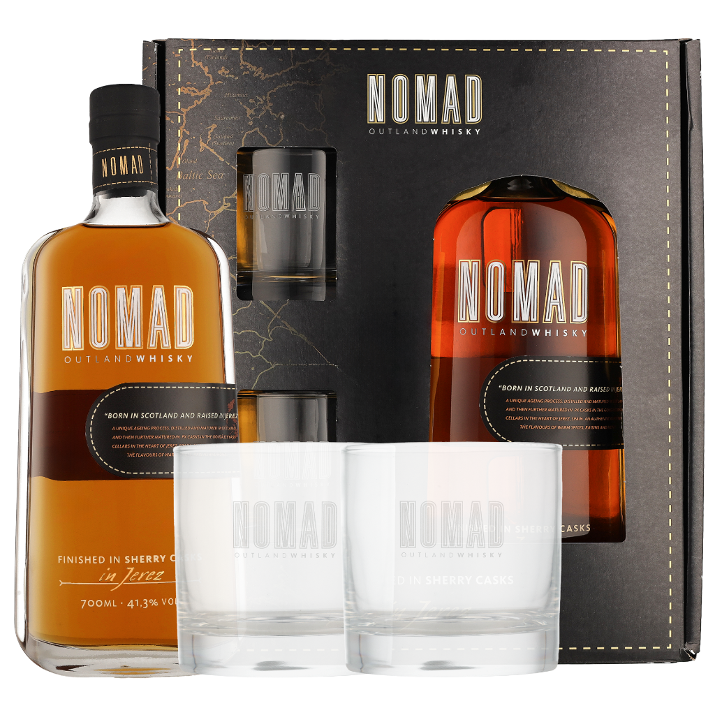 Nomad Outland Whisky Giftset + 2 glazen