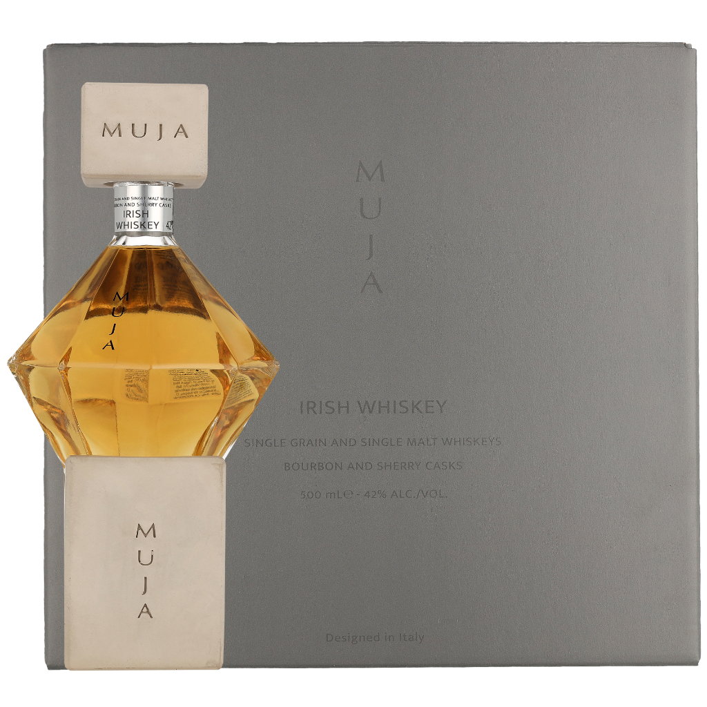 Muja Irish Whiskey 50cl Blended Malt + Giftbox