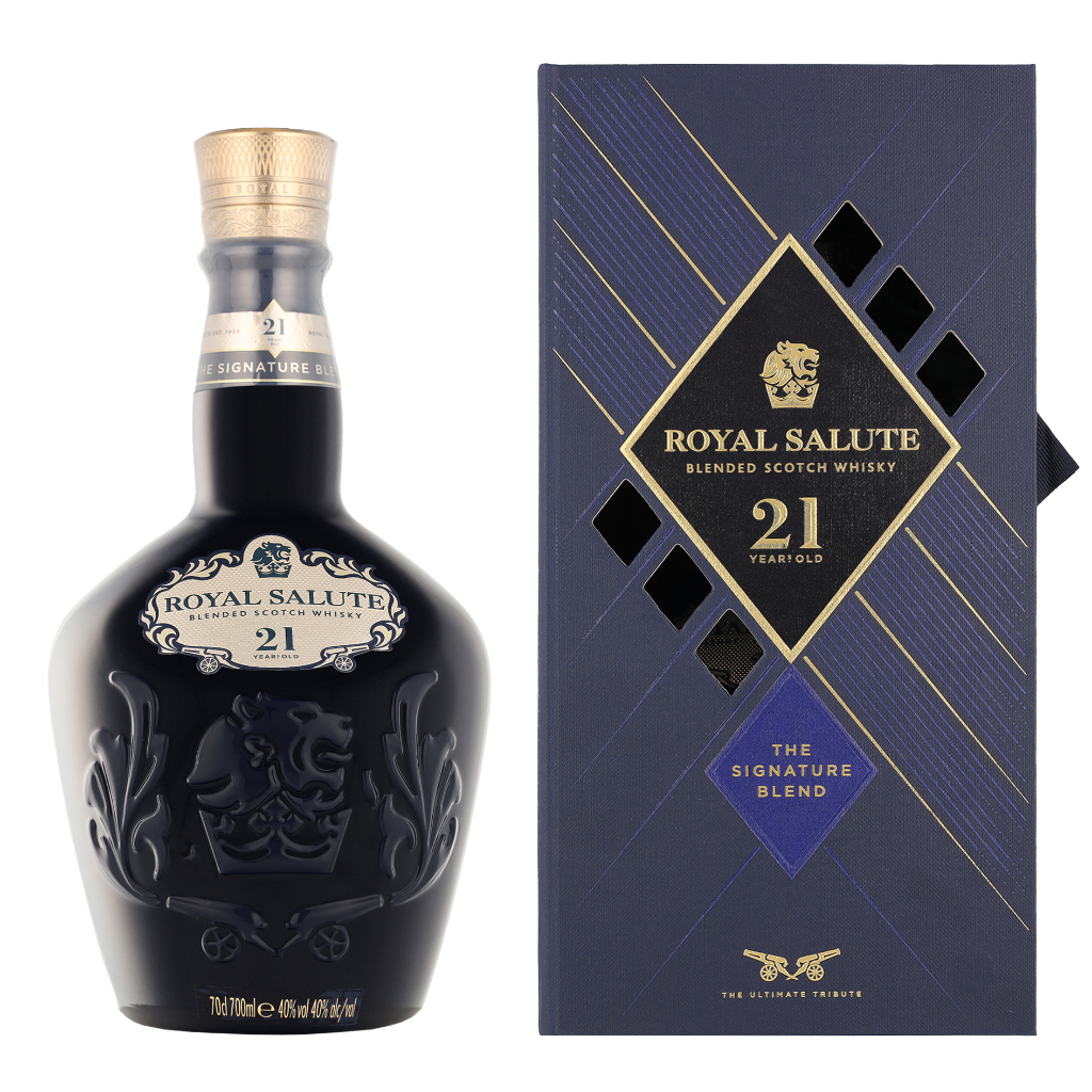 Chivas Regal 21 Years Royal Salute 70cl Whisky + Giftbox