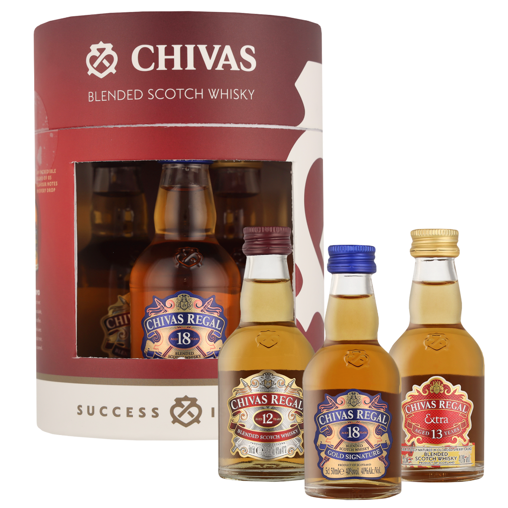 Chivas Regal Miniature Giftset 3 x 5cl Whisky