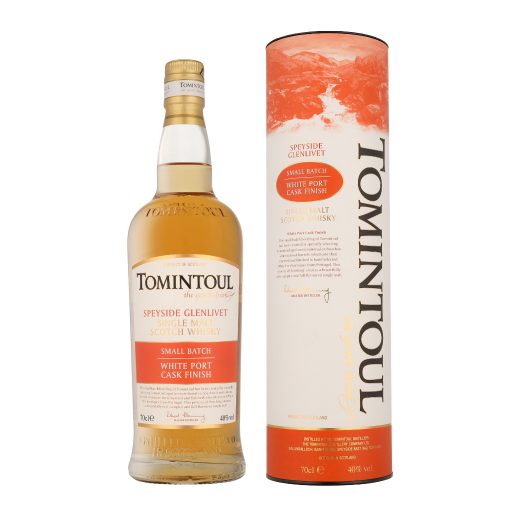 Tomintoul White Port 70cl Whisky + Giftbox