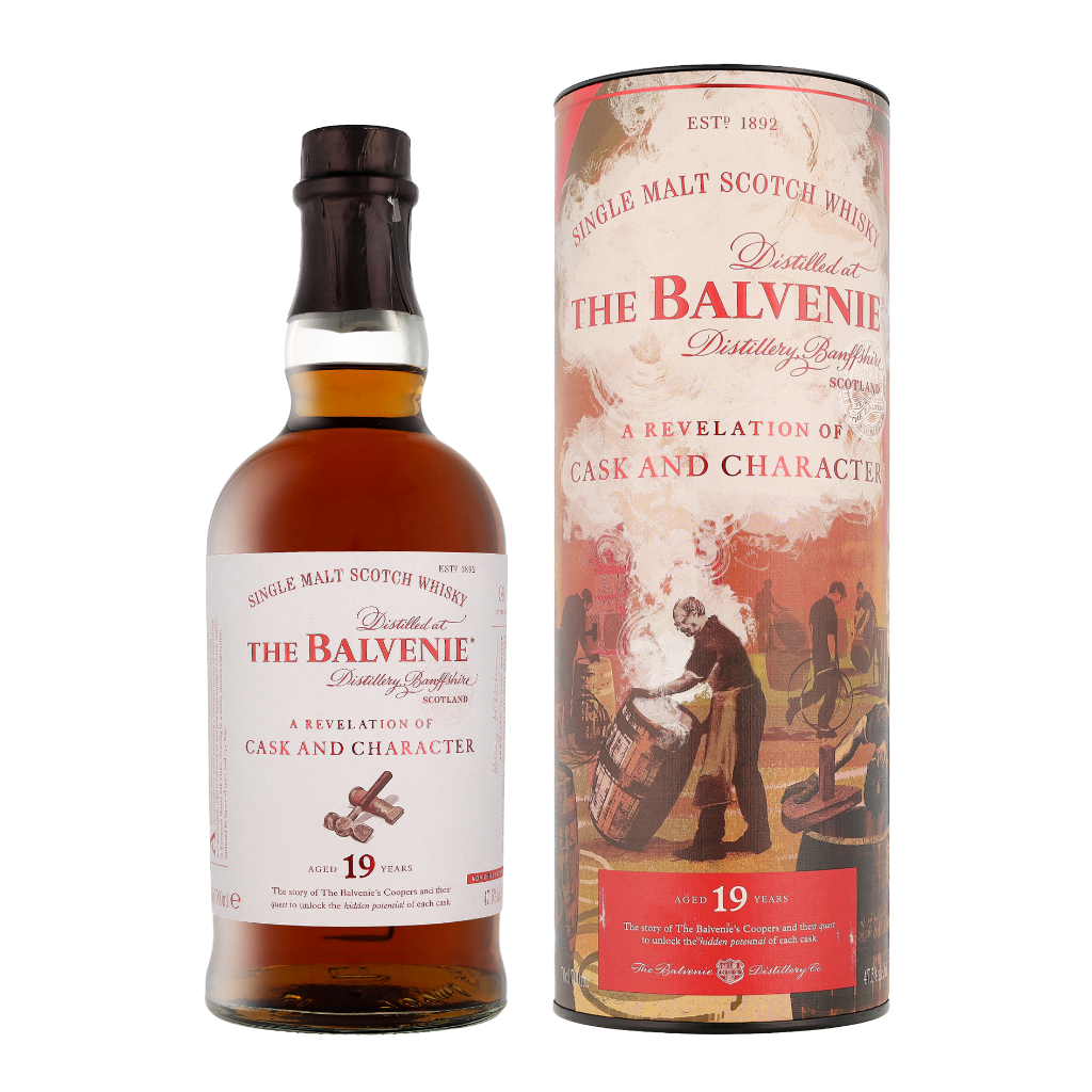 Balvenie 19 Years Cask And Character 70cl Whisky + Giftbox