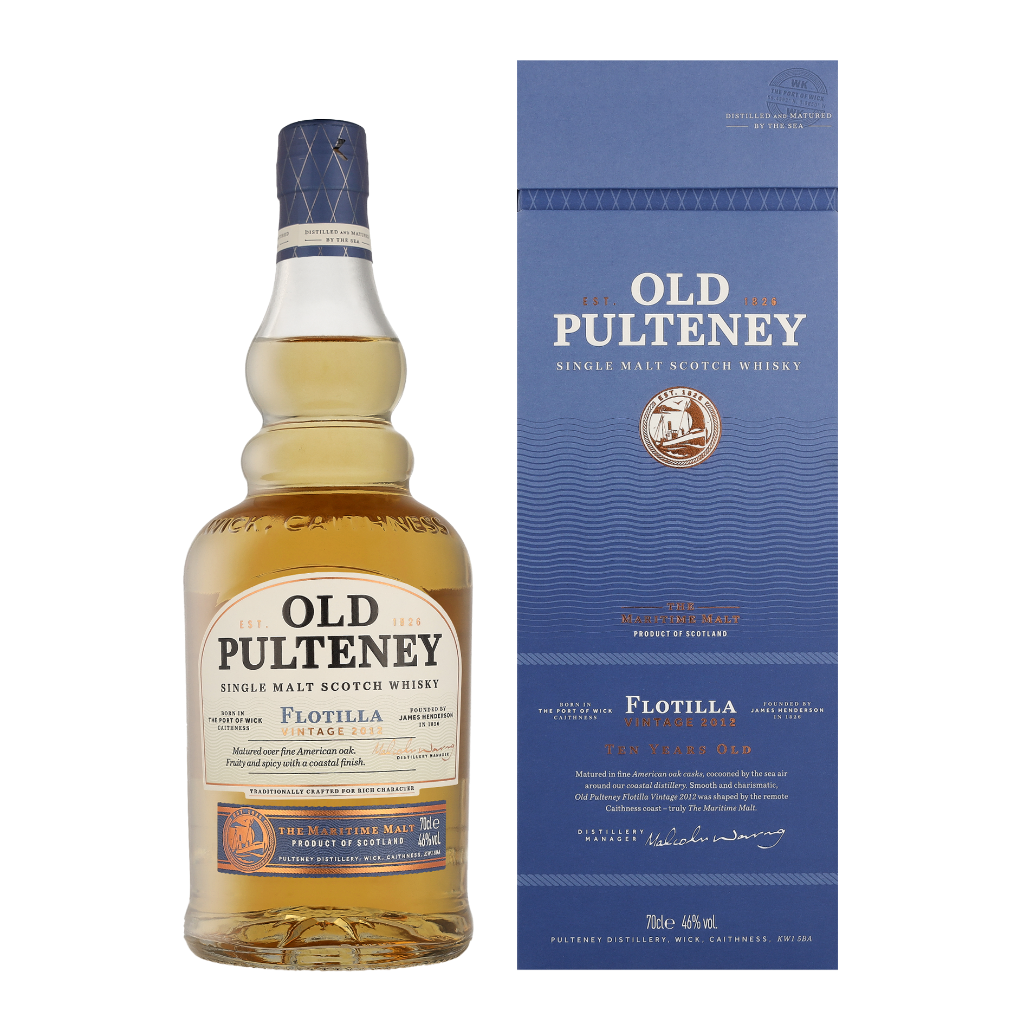 Old Pulteney Flotilla 70cl Whisky + Giftbox