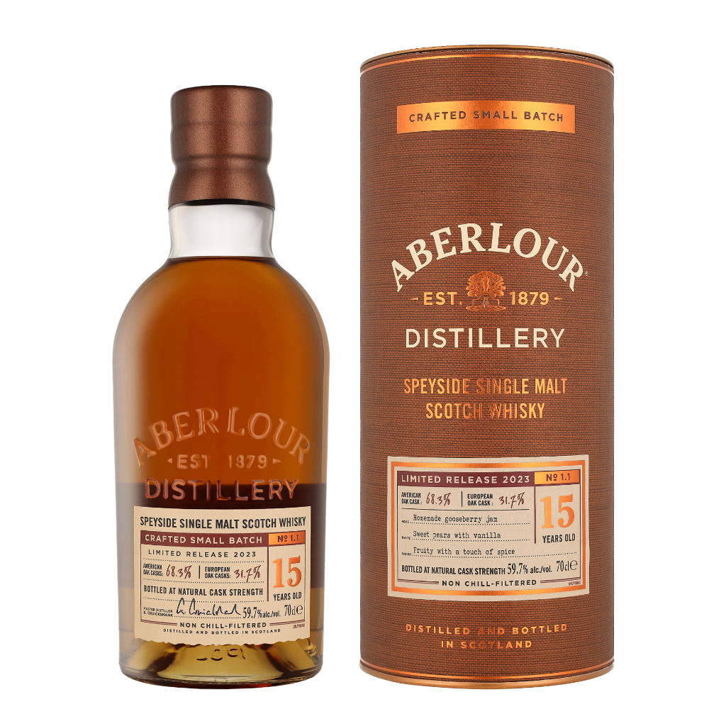 Aberlour 15 Years 70cl Whisky + Giftbox