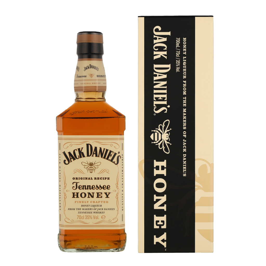 Jack Daniel’s Honey + Tin GB 70cl Whisky + Giftbox