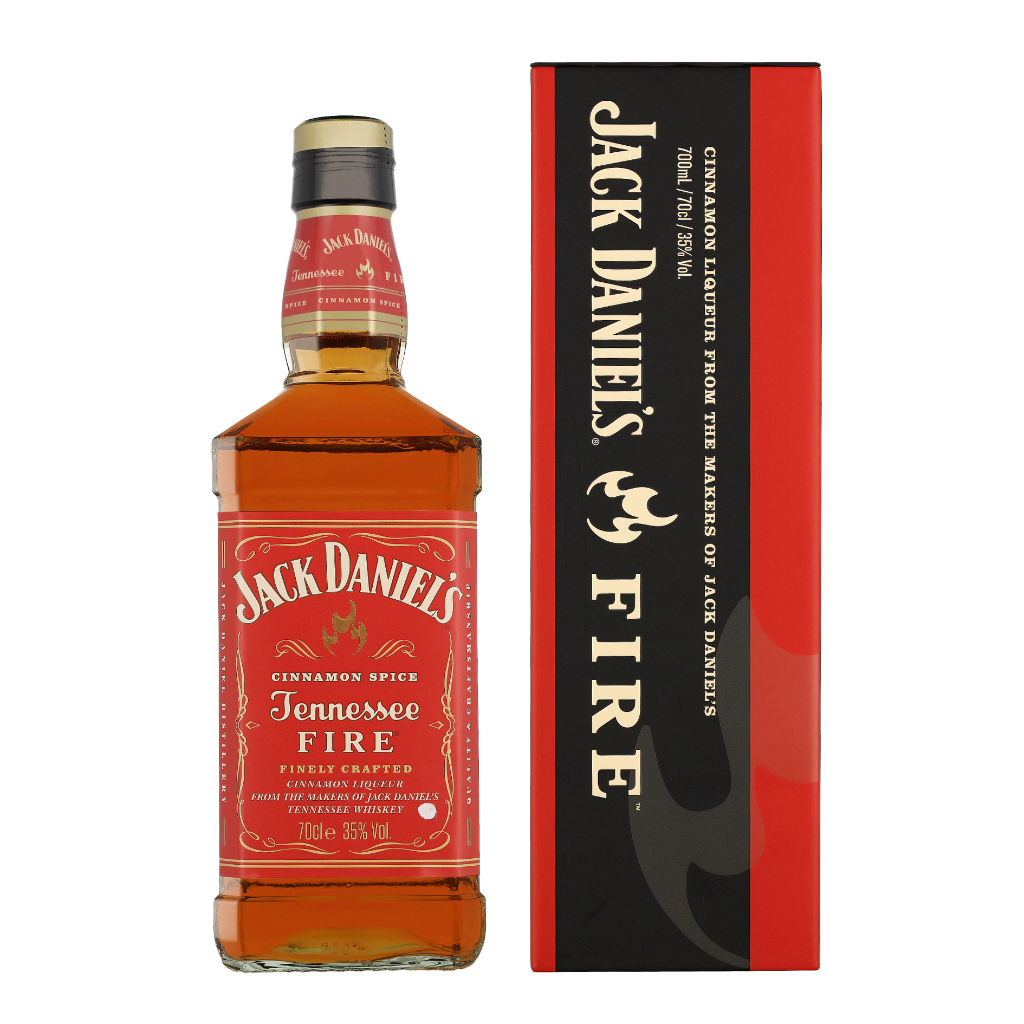 Jack Daniel’s Fire + Tin GB 70cl Whisky + Giftbox