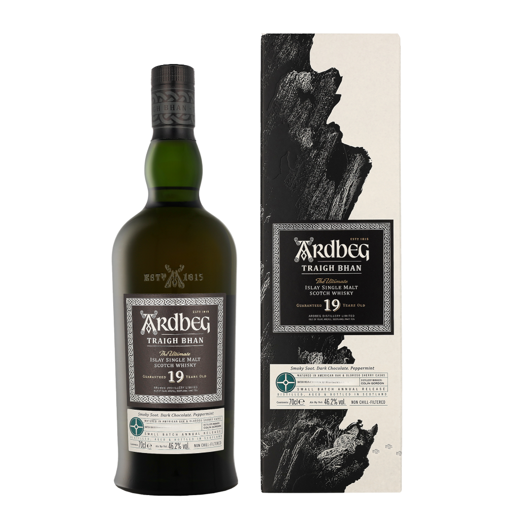 Ardbeg 19 Years Traigh Bhan Batch 6 0.70 liter Whisky + Giftbox